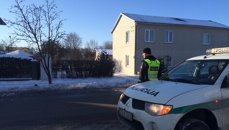 Tauragi&scaron;kis benzinu apsipylė ties Vytauto g. 34 namu. 