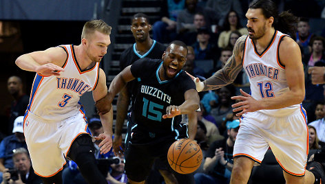 Domantas Sabonis ir Kemba Walkeris