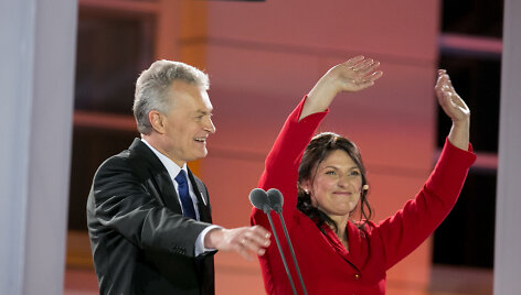 Gitanas Nausėda ir Diana Nausėdienė