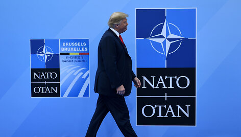 Neai&scaron;ku, ar D.Trumpas suvokia, kaip veikia NATO