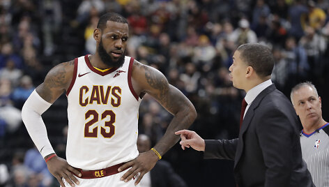 LeBronas Jamesas ir Tyronnas Lue