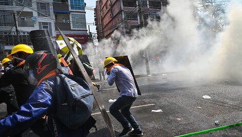Protestas Mianmare