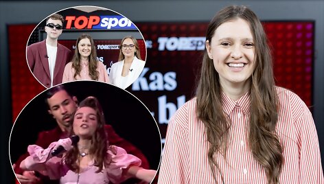 Ieva Zasimauskaitė laidoje &bdquo;Kas gero ir blogo Eurovizijoje?&ldquo;