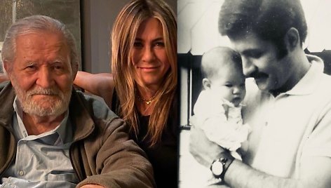 Jennifer Aniston ir Johnas Anistonas