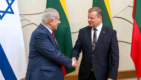 Dvi&scaron;alis Lietuvos Respublikos ir Izraelio Valstybės delegacijų susitikimas