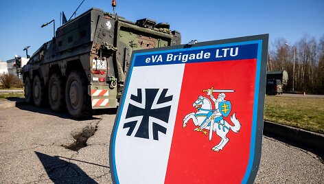 Vokietijos brigada Lietuvoje / BNS nuotr.