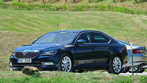 Naujojo &bdquo;&Scaron;koda Superb&ldquo; pristatymas Italijoje 