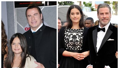 Johnas Travolta su dukra Ella Bleu Travolta