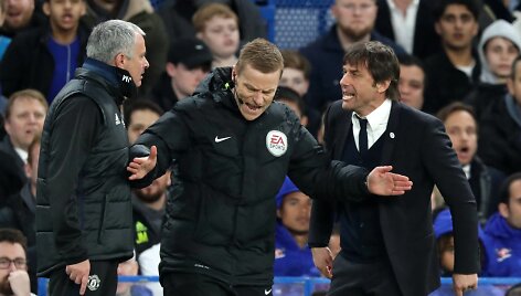 Jose Mourinho ir Antonio Conte