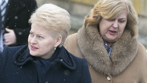 Dalia Grybauskaitė ir Rimantė &Scaron;ala&scaron;evičiūtė