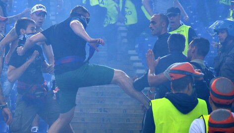 Maskvos CSKA sirgaliai Romoje sukėlė riau&scaron;es