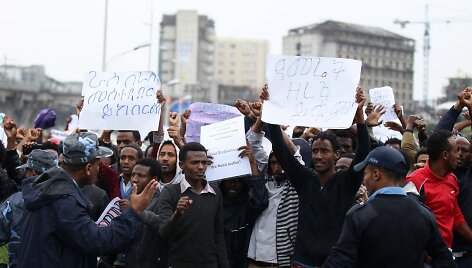 Protestas Etiopijoje