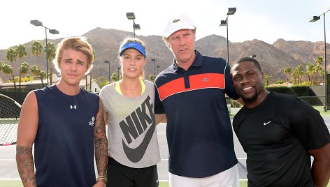 Eugenie Bouchard ir Justinas Bieberis