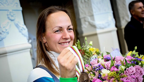 Simona Krupeckaitė sugrįžo i&scaron; pasaulio čempionato