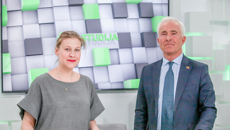 Dainius Kepenis ir Kristina Nemaniūtė - Gagė 15min studijoje