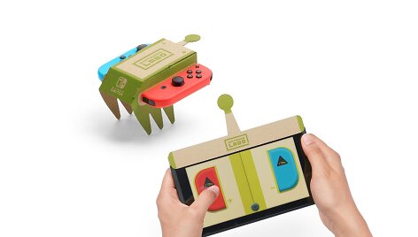 &bdquo;Nintendo Labo&ldquo; kartoniniai žaislai