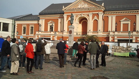 Vokiečių turistai Klaipėdoje
