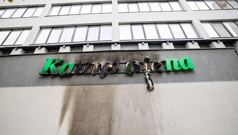 Padegta &bdquo;Kauno dienos&ldquo; redakcijos i&scaron;kaba