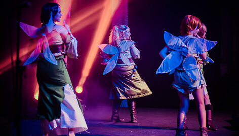 Festivalio &bdquo;nowJapan&ldquo; pirmosios dienos akimirka