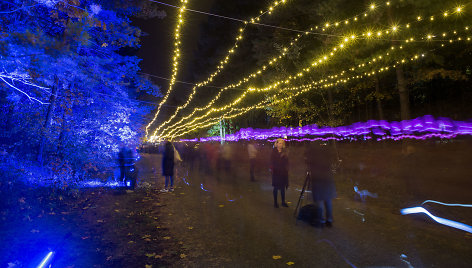 Tarptautinis Vilniaus šviesų festivalis „Beepositive“ Pilaitėje