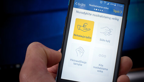 STT mobili antikorupcinė programėlė