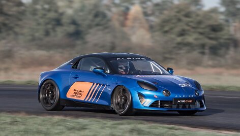 &bdquo;Alpine A110 Cup&ldquo; bus pagaminta tik 20 vienetų.