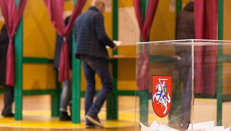 Klaipėdiečiai balsuoja Seimo rinkimuose