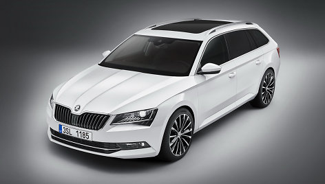 Naujoji „Skoda Superb Combi“