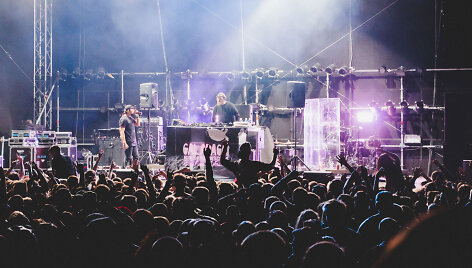 &bdquo;Pendulum&ldquo; koncertas &bdquo;Galapagų&ldquo; festivalyje 2015 metais
