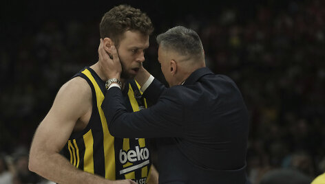 &Scaron;arūnas Jasikevičius ir Nicolo Melli