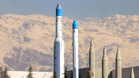 Irano balistinės raketos