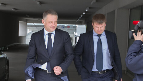 Eligijus Masiulis ir Mindaugas Bliuvas