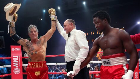 Mickey Rourke ir Ellioto Seymouro kova