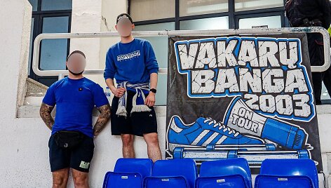 Aktyvieji &bdquo;Neptūno&ldquo; sirgaliai Podgoricoje