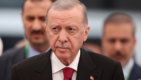 Turkijos prezidentas Recepas Tayyipas Erdoganas / Pilar Olivares / REUTERS