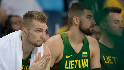 Domantas Sabonis ir Jonas Valančiūnas