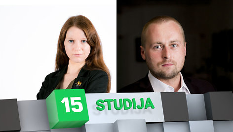 15min studijoje — Birutė Davidonytė ir Dovydas Pancerovas