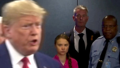 Donaldas Trumpas, Greta Thunberg