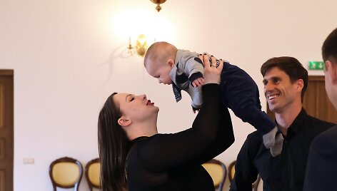 Olimpiečio Juozo Bernoto ir Gilijos Bernotienės &scaron;eima
