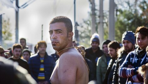 Makedonijoje sulaikyti migrantai, kurie nėra karo pabėgėliai