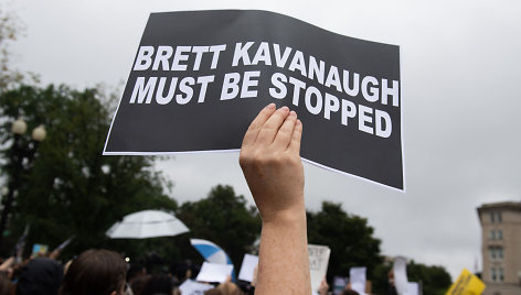 Protestas dėl Bretto Kavanaugh kandidatūros