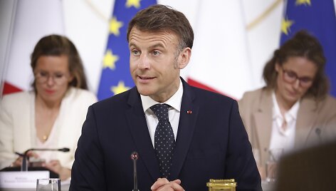 Emmanuelis Macronas / Mohammed Badra / AP