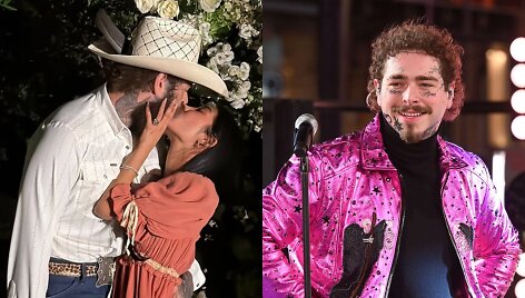 Post Malone su mylimąja Christy
