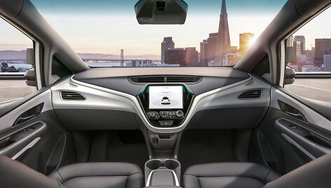 Automobilio &bdquo;Cruise AV&ldquo; interjeras