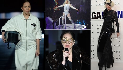 Lady Gaga albumo &bdquo;Artpop&ldquo; pristatymo vakarėlyje