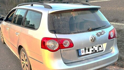 Sulaikytas automobilis