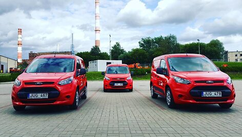 Įmonės &bdquo;Grinda&ldquo; automobiliai
