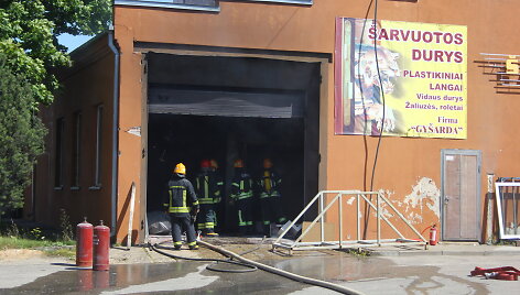 Gaisro vietoje