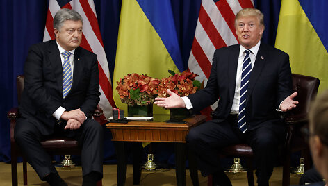 Petro Poro&scaron;neka ir Donaldas Trumpas