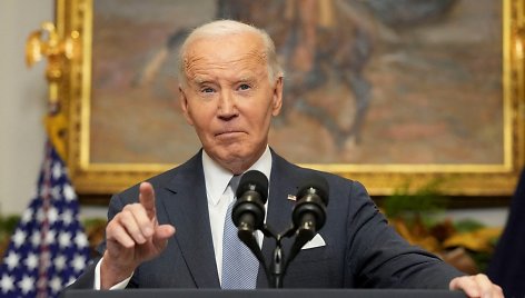 JAV prezidentas Joe Bidenas / Ken Cedeno / REUTERS